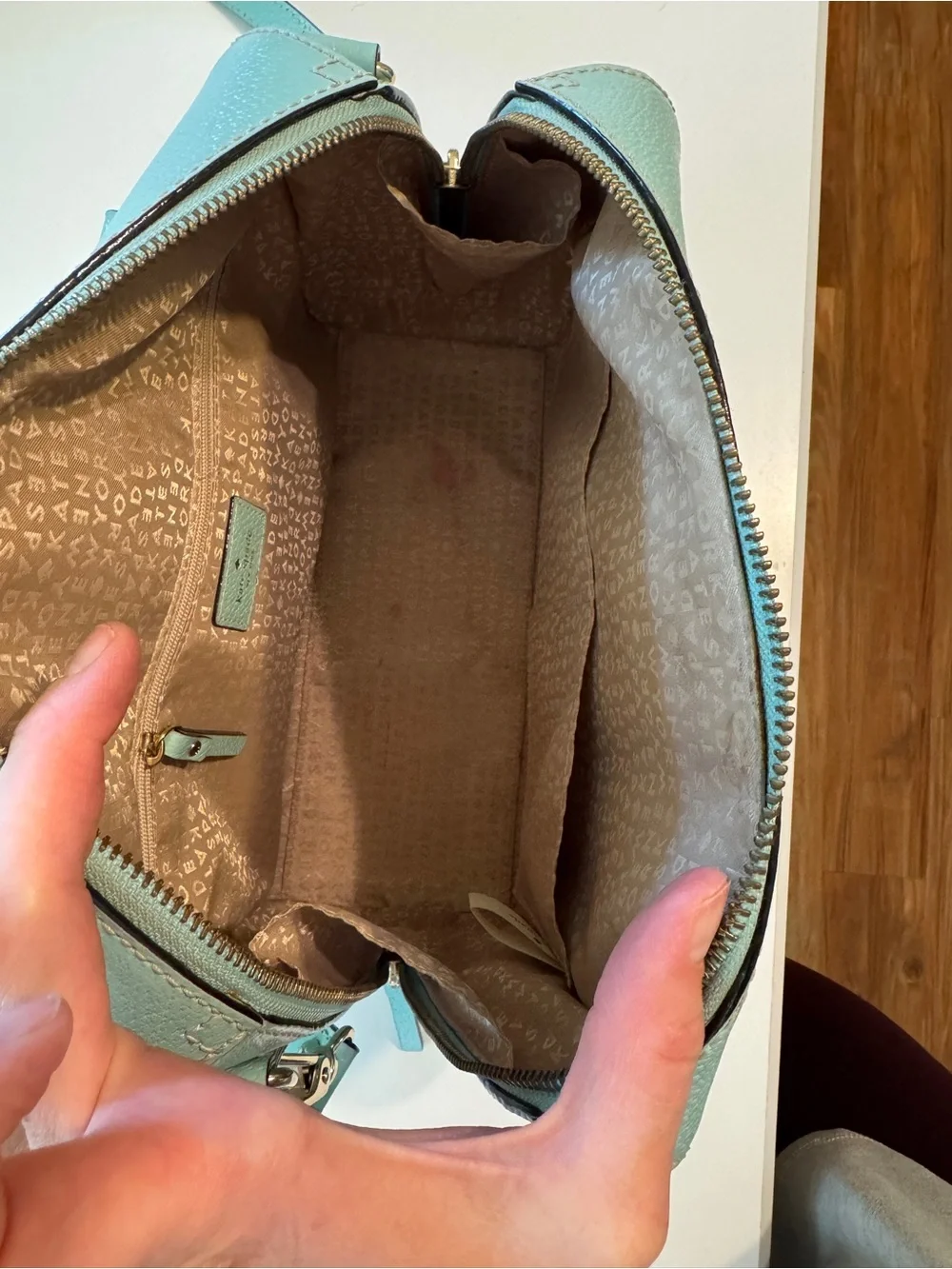 kate spade Light Mint Dome Satchel - Mint